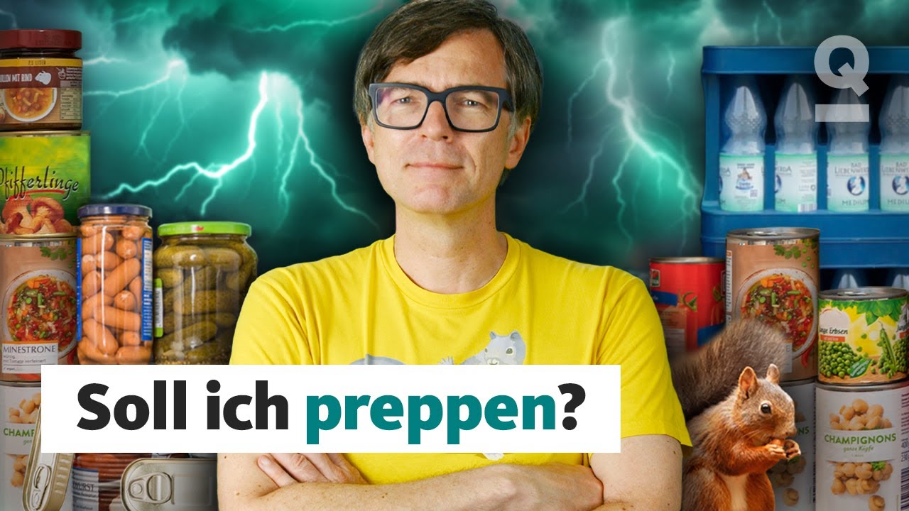 Krisenvorsorge für den Blackout: Sollte ich zum Prepper werden?  | Quarks Dimension Ralph