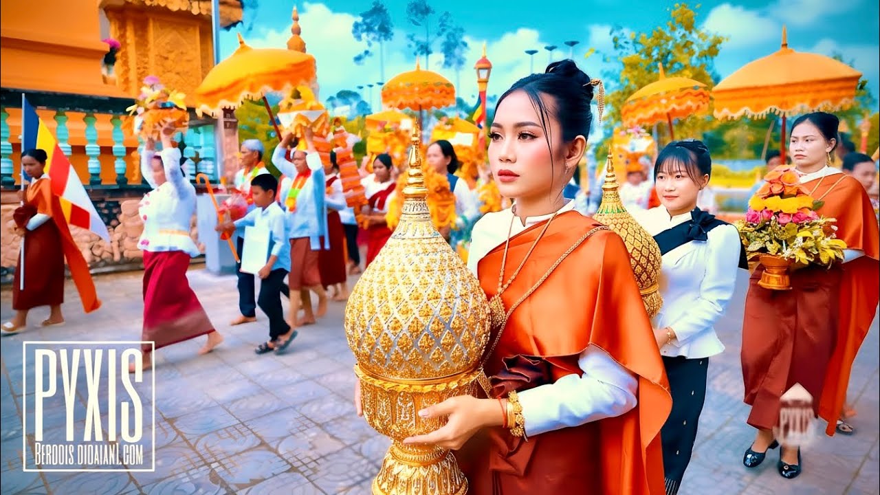 វត្ត សុវណ្ណពីជ័យជ្រៃគោគ - chùa Bà Nhì | Festival Khmer