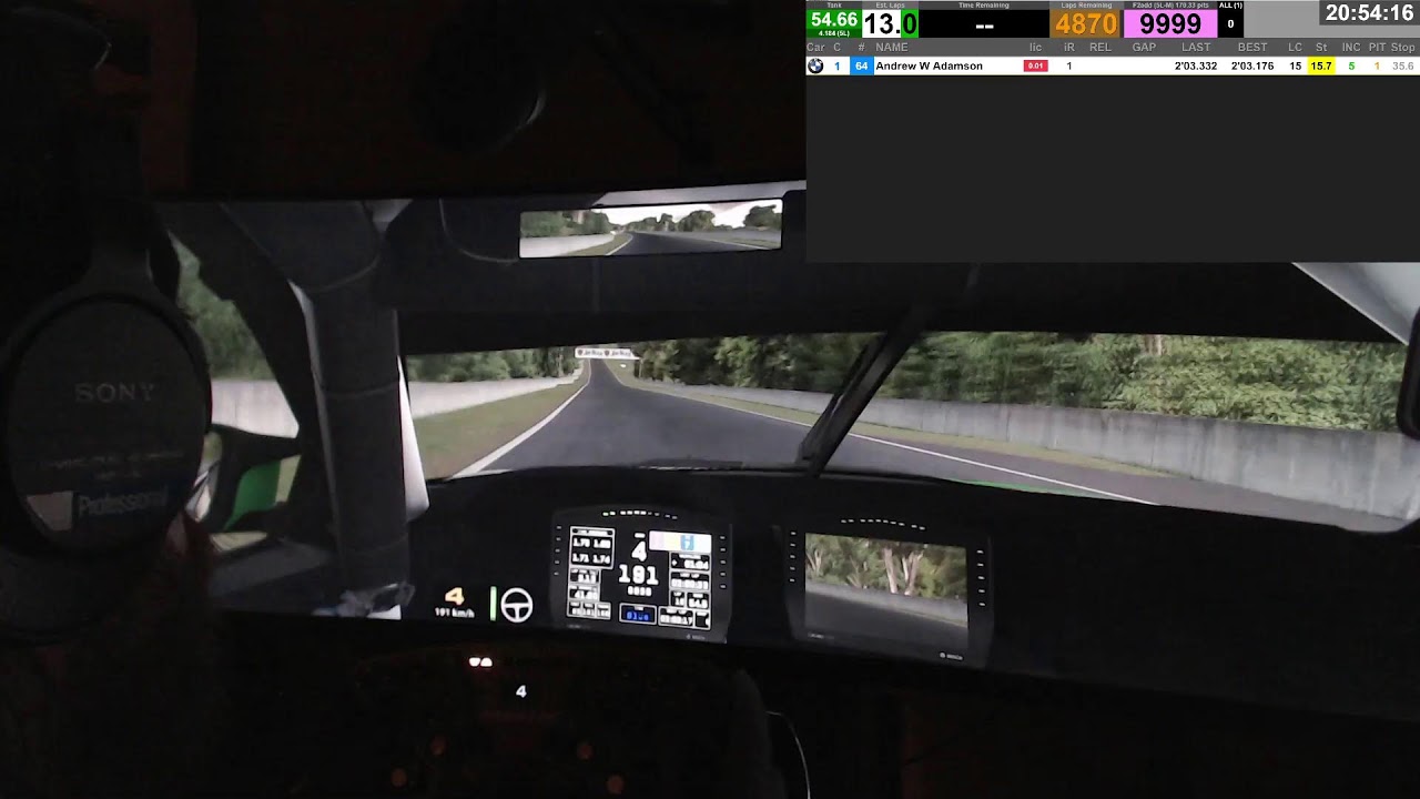 Bathurst GT3 Practice