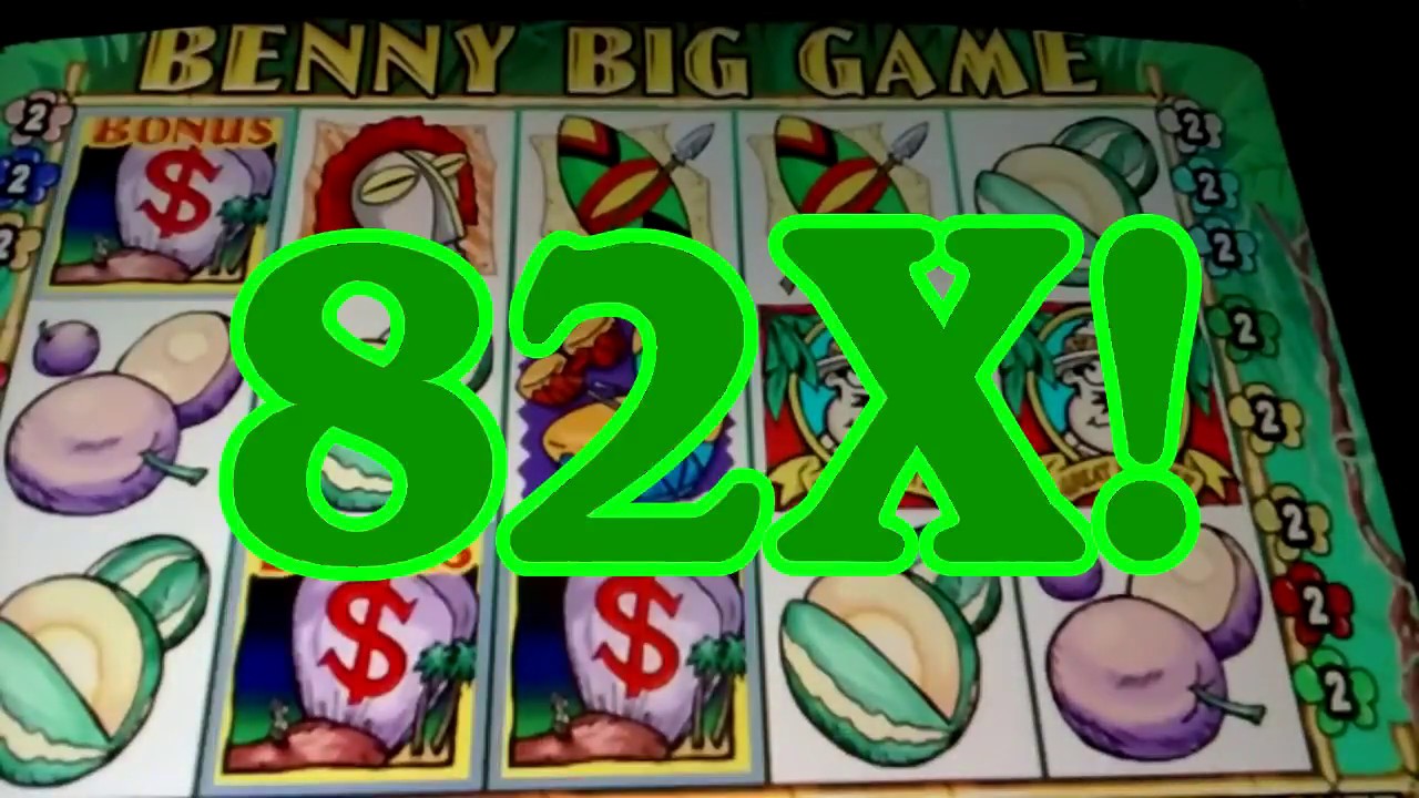 Classic Benny Big Game Slot By IGT Five Bonuses & A Line Hit