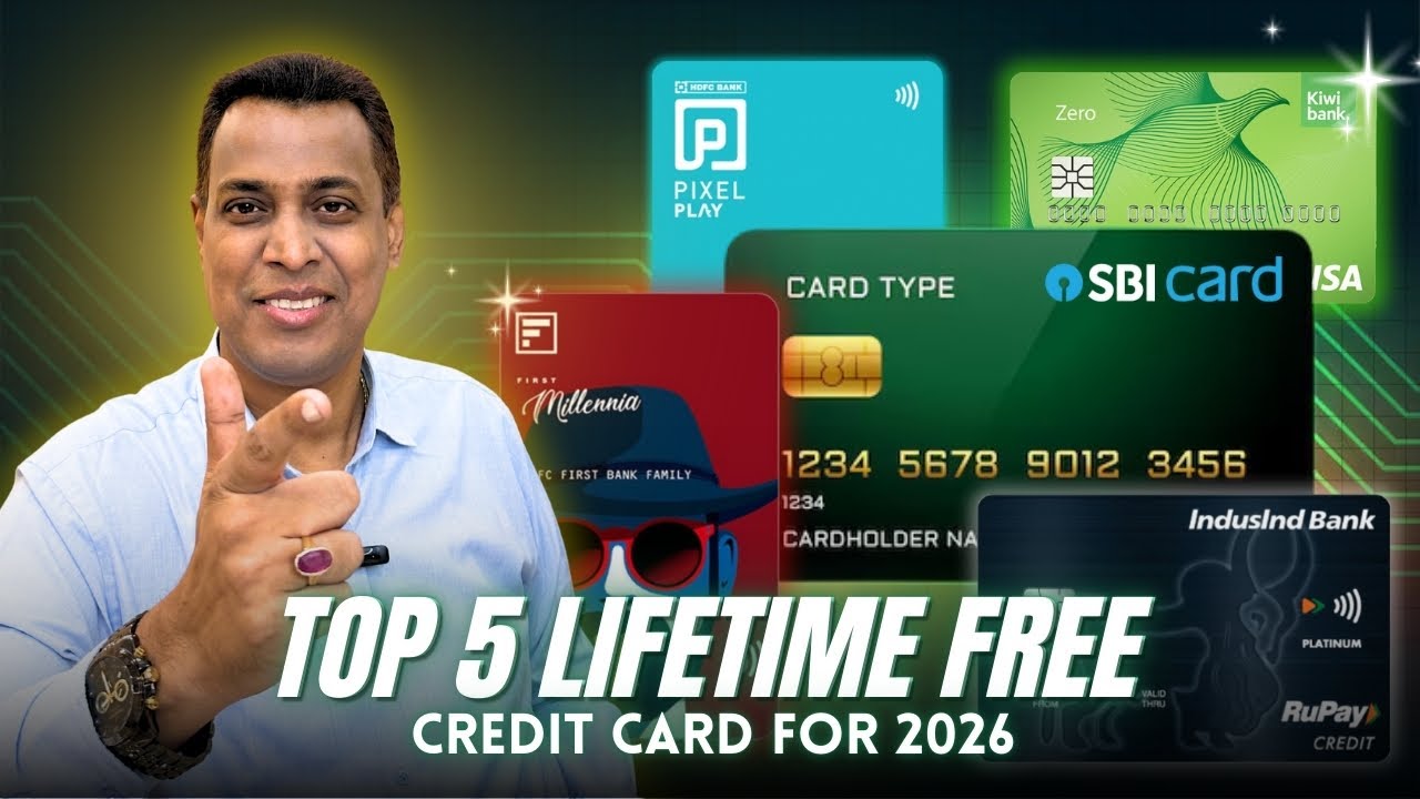 Top 5 Free Credit Cards in India for 2026 | Save Money Every Year