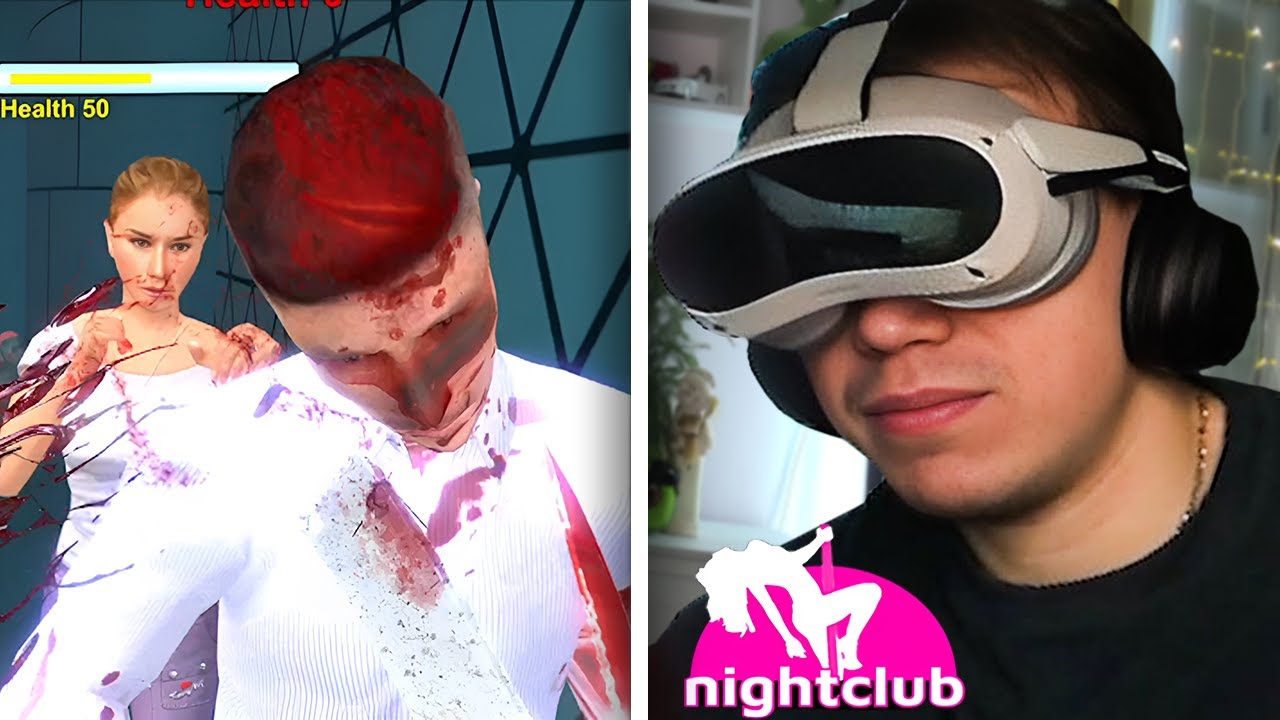 ГЛЕБ УСТРОИЛ РЕЗНЮ В НОЧНОМ КЛУБЕ | SASAVOT в NIGHT CLUB SIMULATOR VR