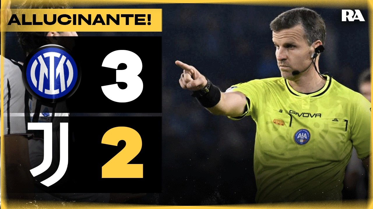 VERGOGNATEVI 🤬 || INTER JUVENTUS 3-2