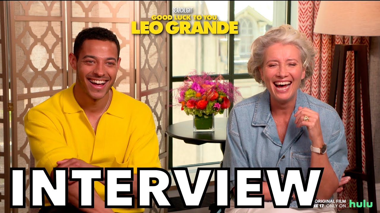 Emma Thompson and Daryl McCormack On Filming Sex Scenes in GOOD LUCK TO YOU, LEO GRANDE | Interview