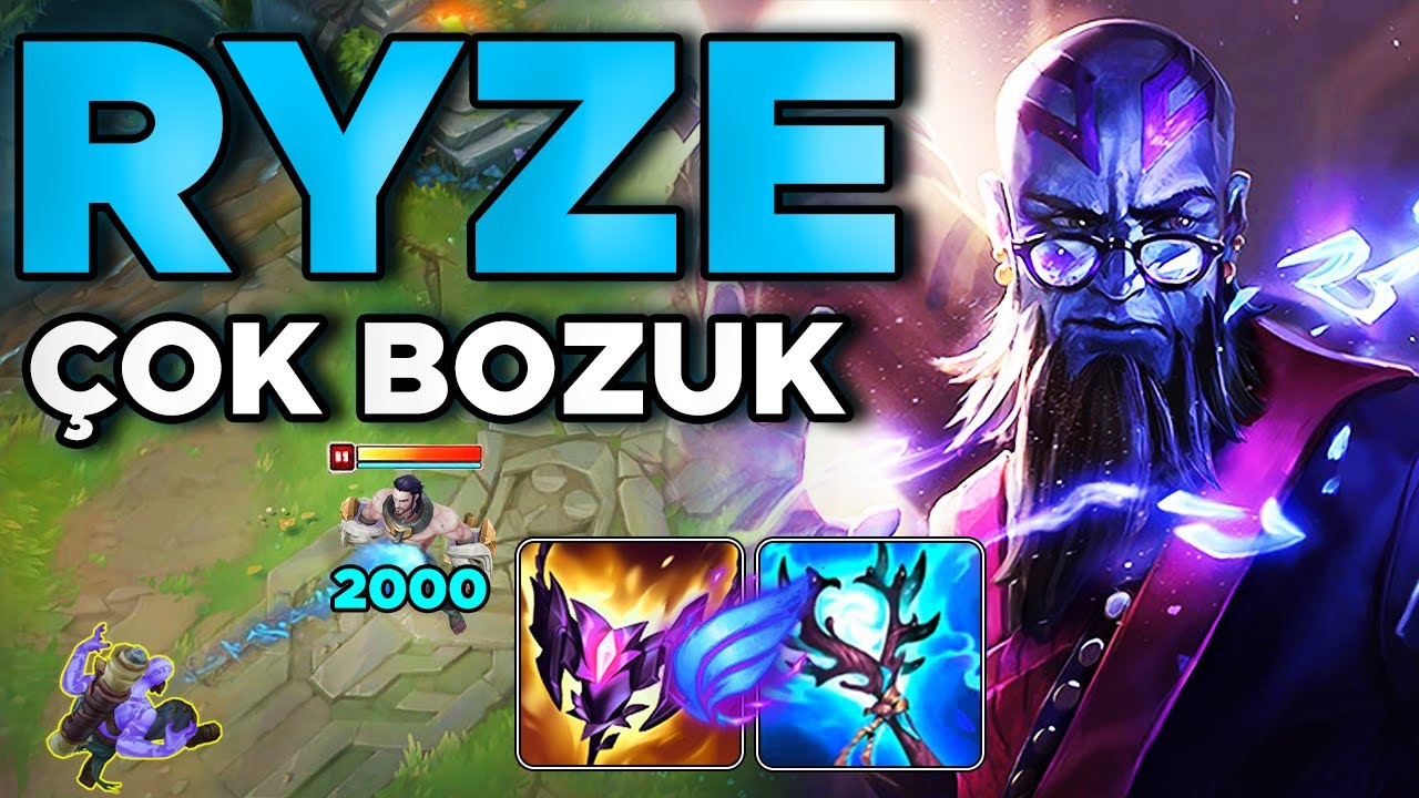 RYZE TEKLEMİYOR ADETA YOK EDİYOR!!! | TR RYZE 1'İNCİLİĞİNE ADIM ADIM #27 | FULL ÖĞRETİCİ OYNANIŞ