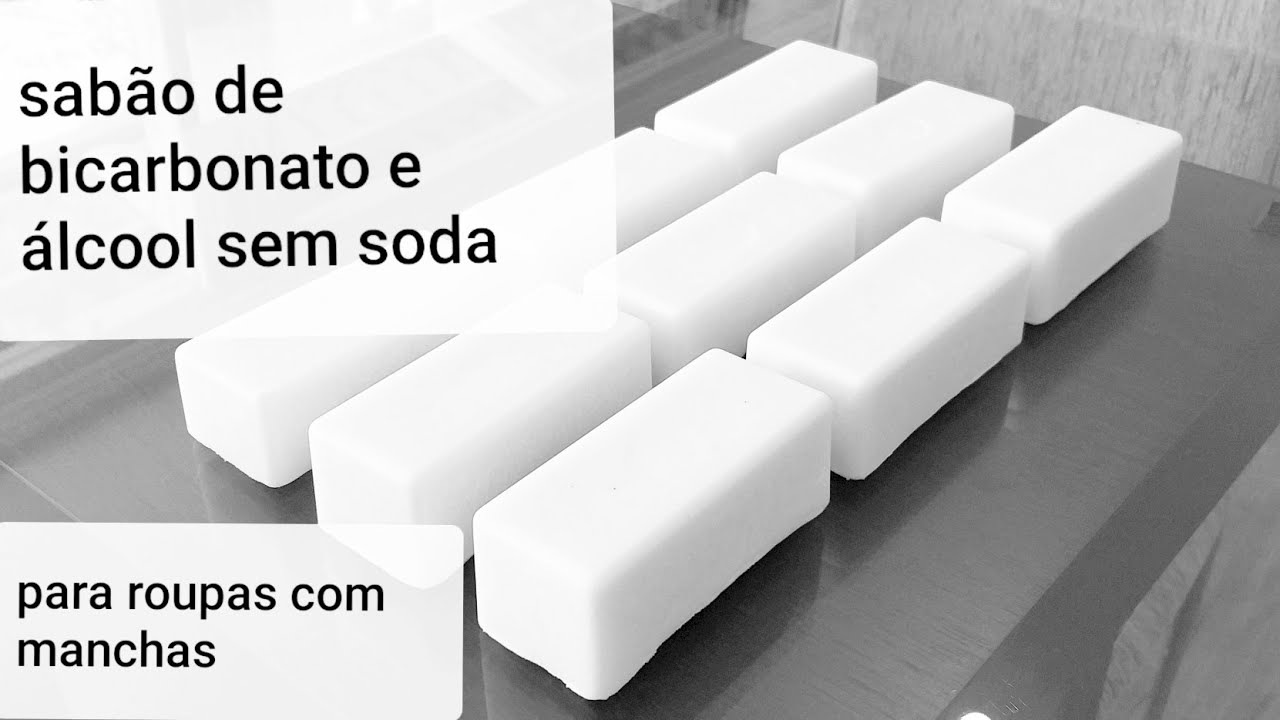 FAÇA SABÃO DE BICARBONATO E ÁLCOOL SEM SODA PARA ROUPAS BRANCAS E COLORIDAS.