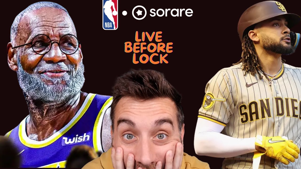 SORARE MLB AND NBA LIVE BEFORE LOCK