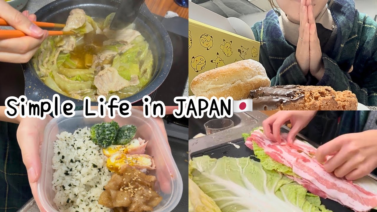 A Simple Day in Japan | Hot Pot Cooking & Slow Living,Bento
