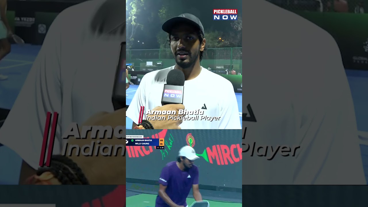 PWR DUPR India Masters 2024: Finalist In Three Events, Armaan Reveals His Action Plan | Watch