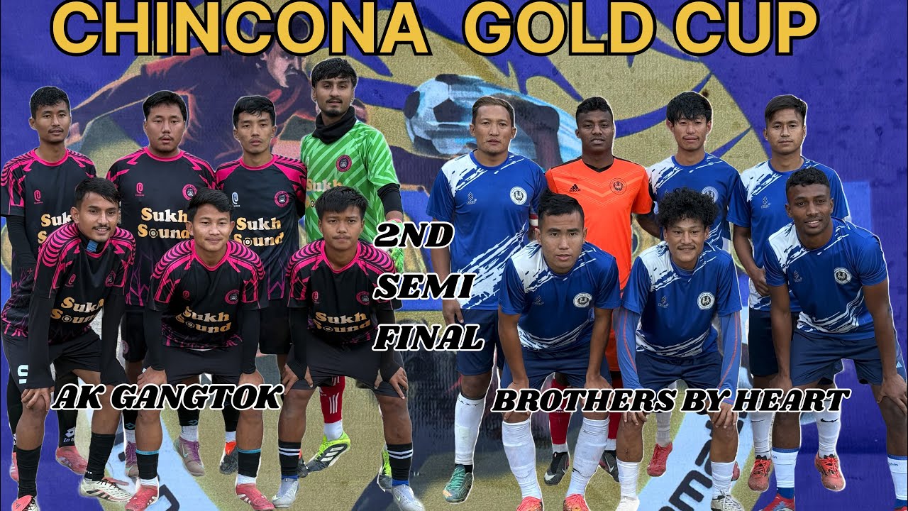 CHINCONA GOLD CUP (2ND SEMI FINAL)⚽️🔥AK GANGTOK VS BROTHERS BY HEART 🔥⚽️.         #india #shorts 