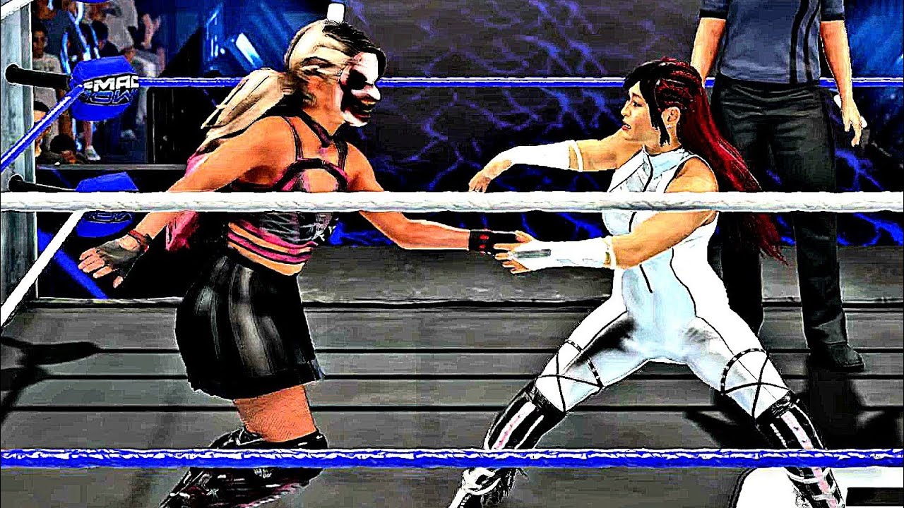 WWE 2K25 IYO SKY VS THE FIENDNESS ALEXA BLISS WOMEN'S INTERCONTINENTAL CHAMPIONSHIP MATCH! 