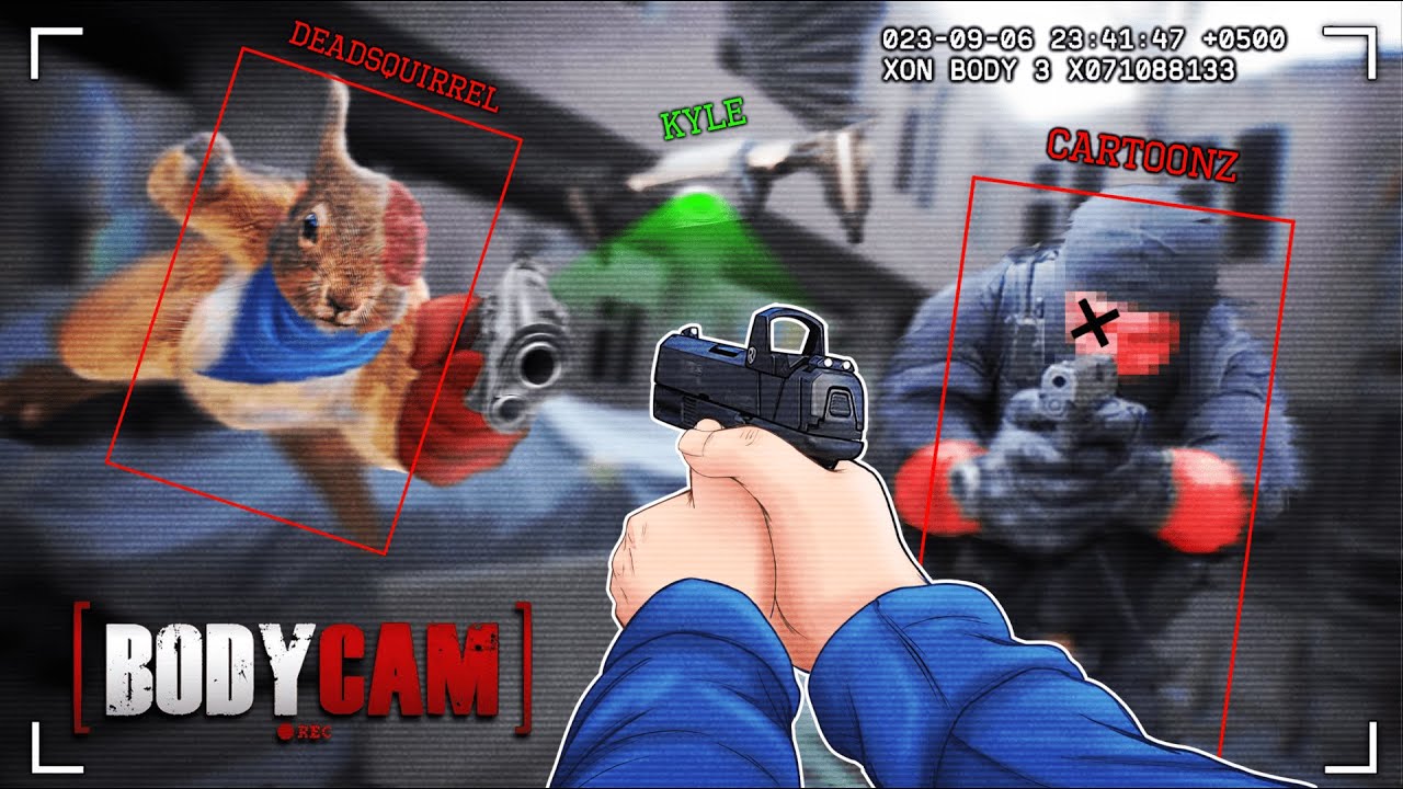 THE MOST REALISTIC FPS I HAVE EVER PLAYED!?!? [BODYCAM] w/Cartoonz, Delirious, Kyle