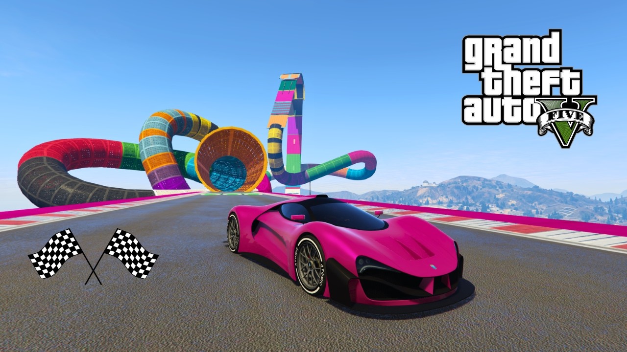 INSANE Supercar Race in GTA 5 Online! 3 Laps of Pure Speed on Custom Map!