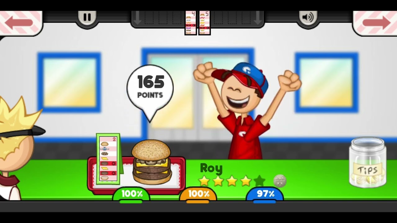 Papa's Burgeria To Go! - Day 100