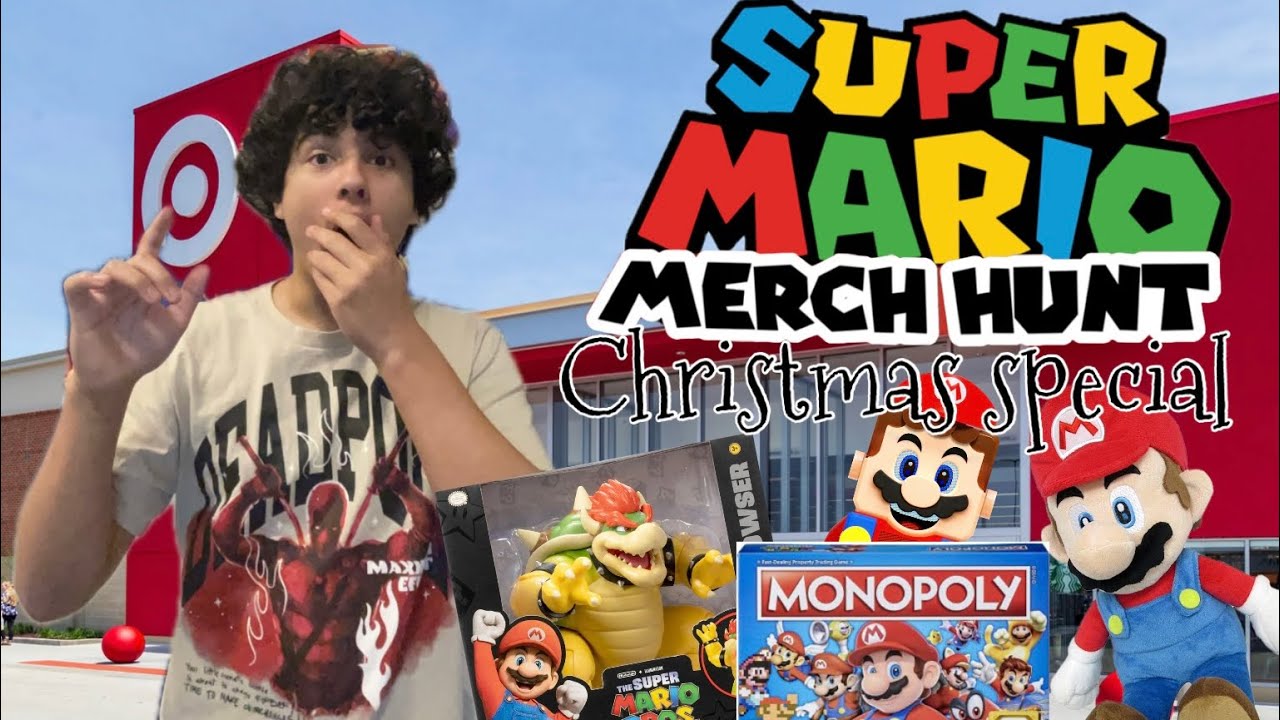Mario Merch Hunt - Christmas Special