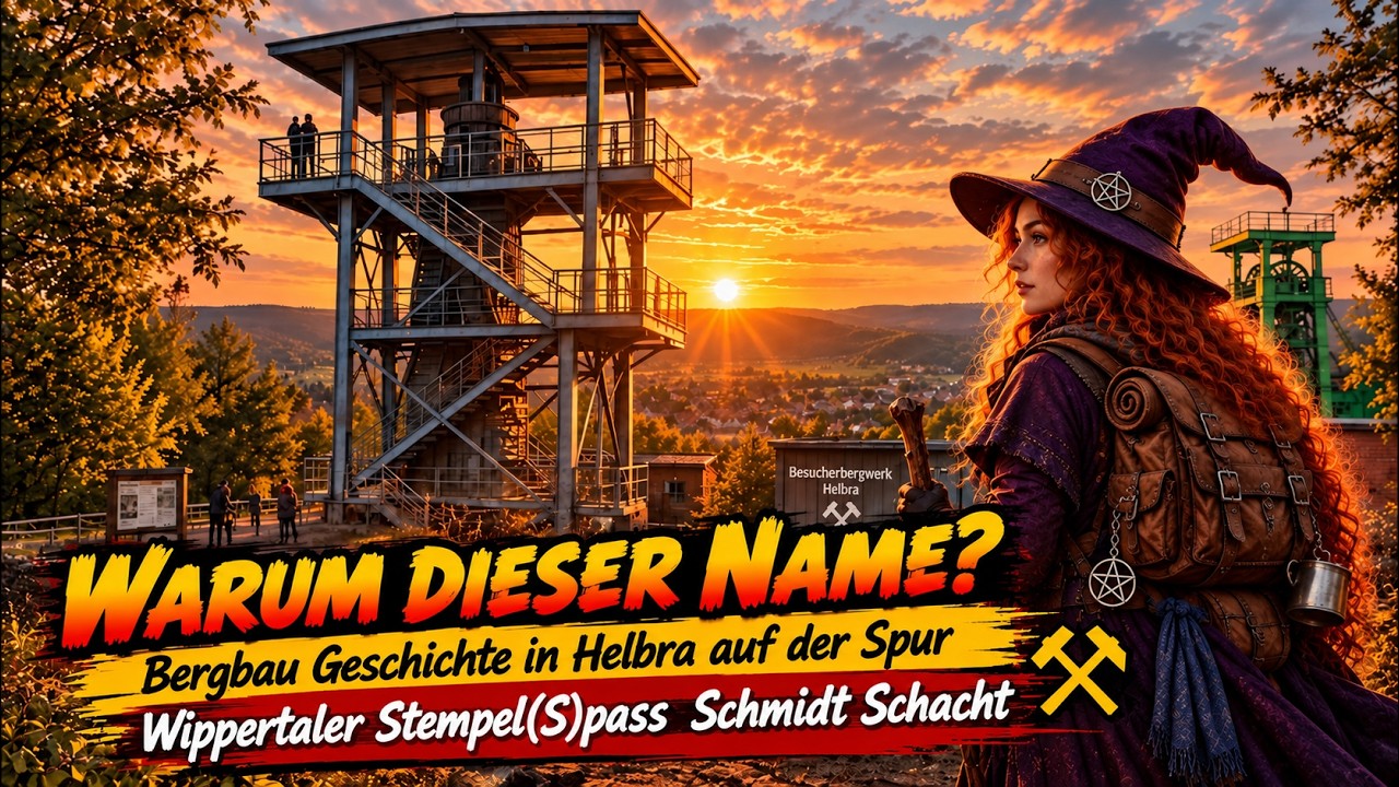 Wippertaler Stempel(S)pass & Schmidt Schacht | Unterwegs im Bergbau-Erbe von Helbra Kreis Eisleben