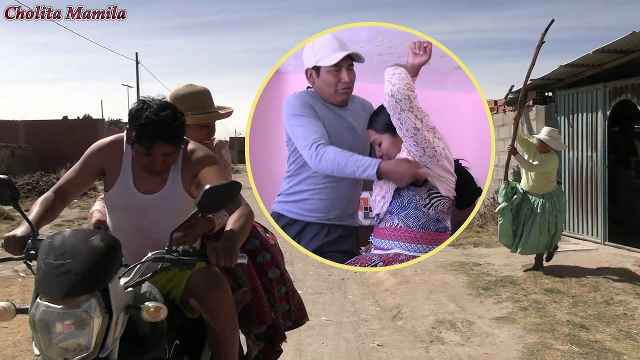 etse hombre se hizo el enfermo para traer a su amante -cholita mamila