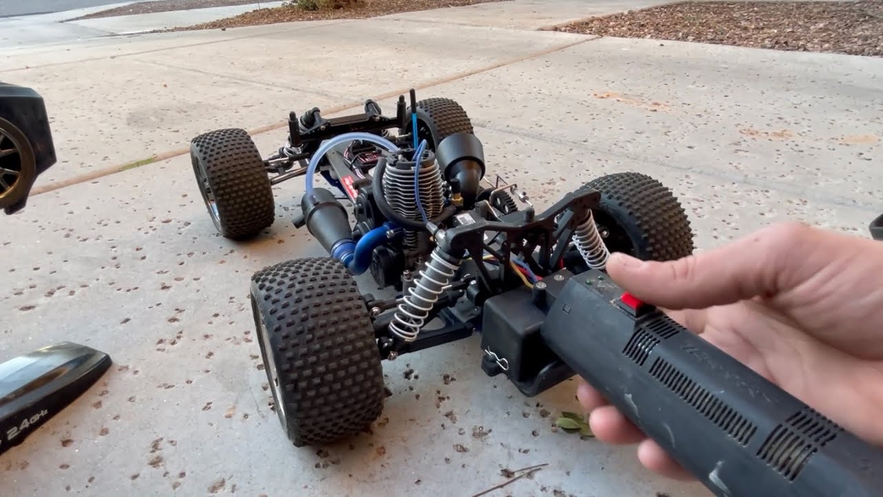 Traxxas nitro rustler cold start 2022