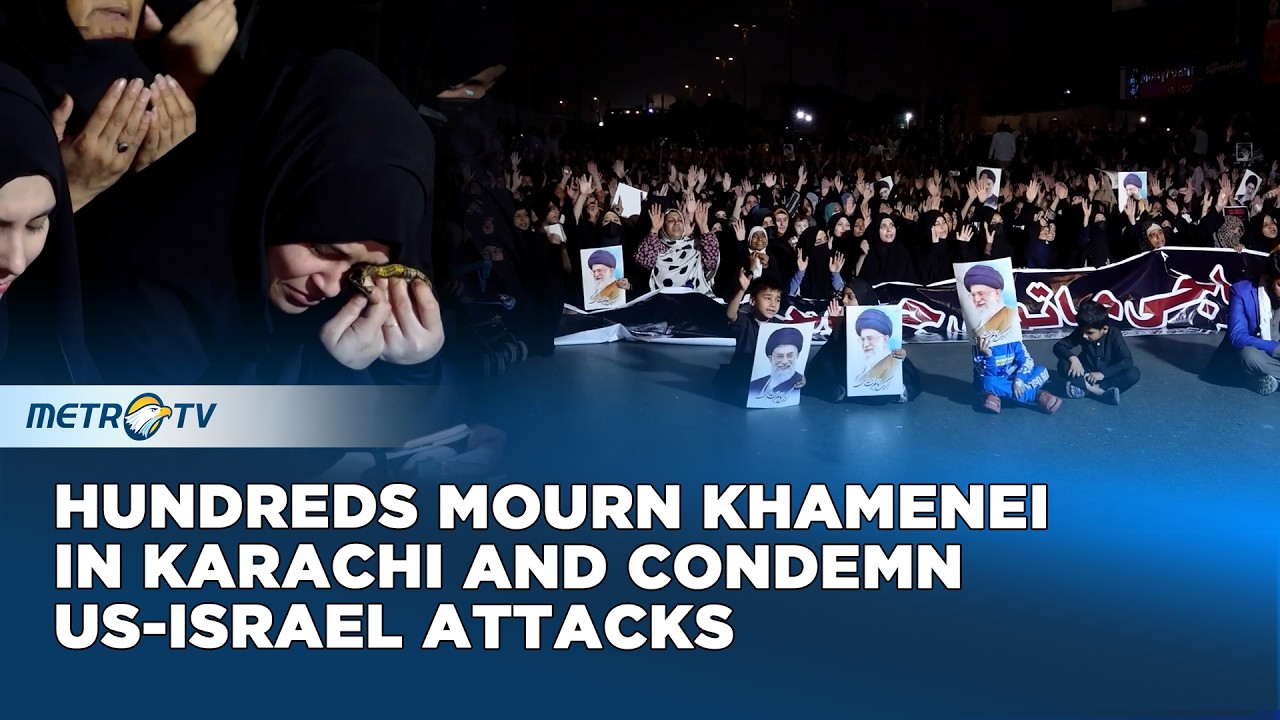 Karachi Mourns Khamenei as Shia Community Condemns US Israel Military Strikes