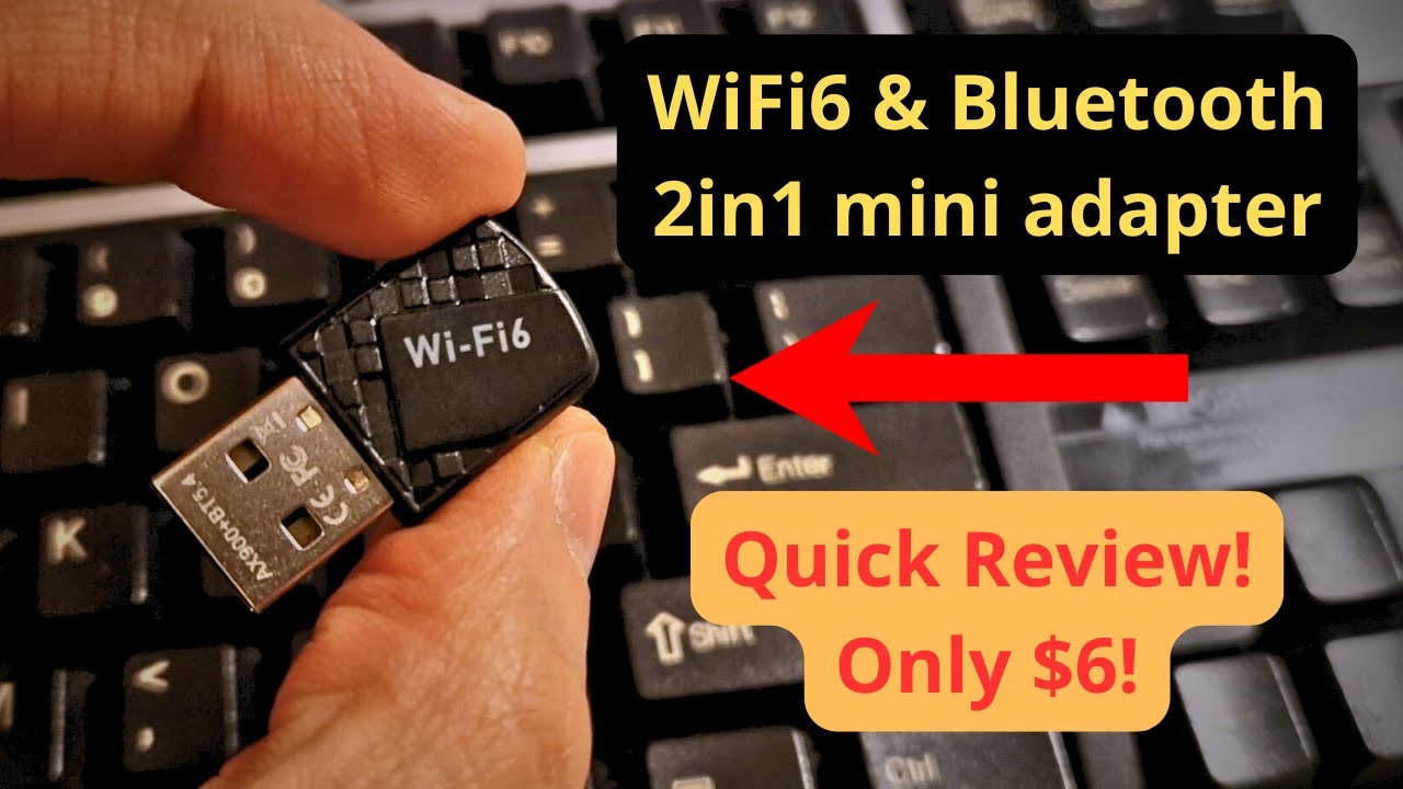 Quick Review of USB WiFi6 & Bluetooth 5.4 Adapter For Only $6 From Aliexpress - Was It Worth It?