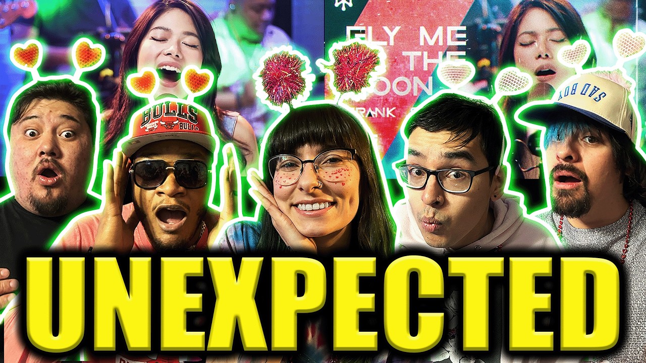 American Musicians & Streamers FIRST REACTION to GIGI DE LANA Fly Me to the Moon Frank Sinatra Cover