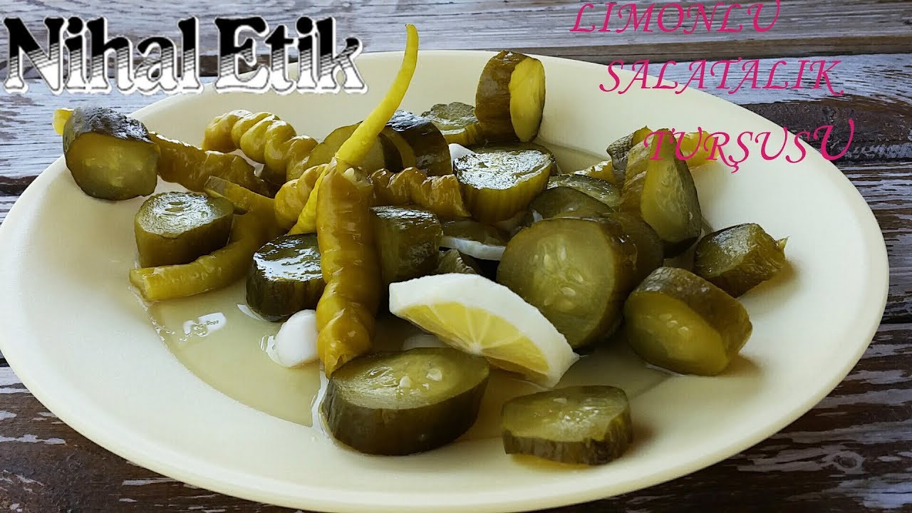 SİRKESİZ, LİMONLU SALATALIK TURŞUSU (Kıtır Salatalık Turşusu Nasıl Yapılır ?)