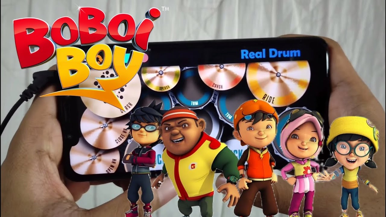 OST BOBOIBOY (REAL DRUM)