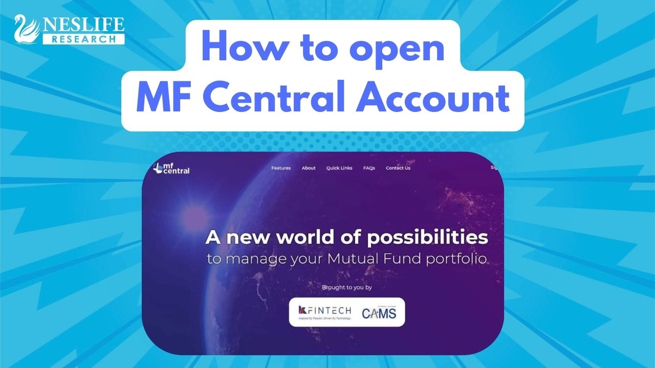 How to Open MF Central Account (2026) | Complete Registration Guide