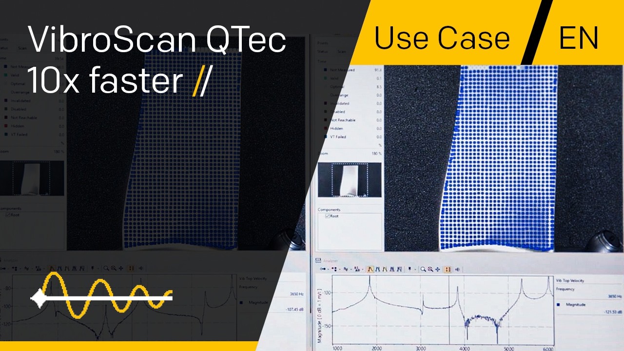 VibroScan QTec &ndash; measure deflection shapes 10x faster on technical surfaces