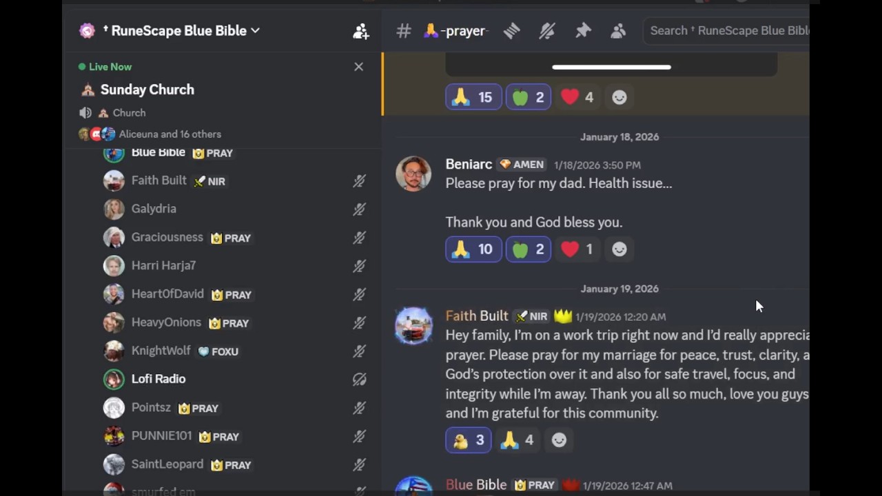 Prayer Meeting | The Spirit of Healing, Hope, and Peace | W/ RS Blue Bible Ministry