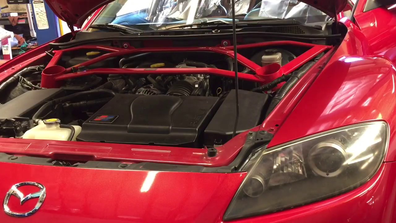 RX8 Racing Beat REVi Intake & HKS Legamax Catback Exhaust Revving