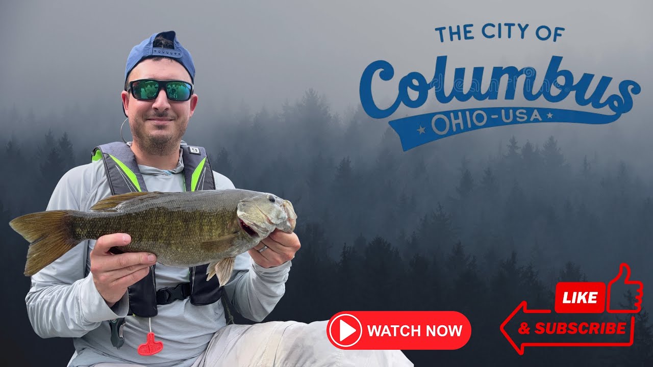 First Time Fishing The Scioto River for Smallmouth