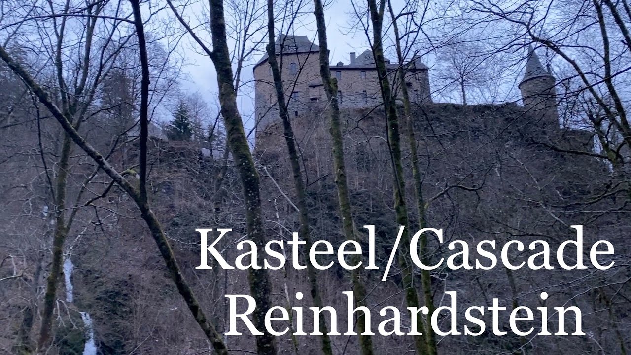 De hoogste waterval/Cascade en een Kasteel: dat is Chateau Reinhardstein: Hiking/wandelen Ardennen