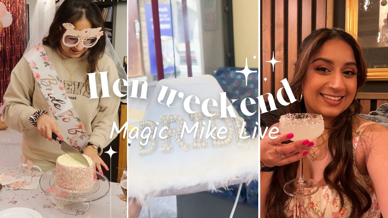 Hen Weekend at Magic Mike Live | Bachelorette Weekend Vlog