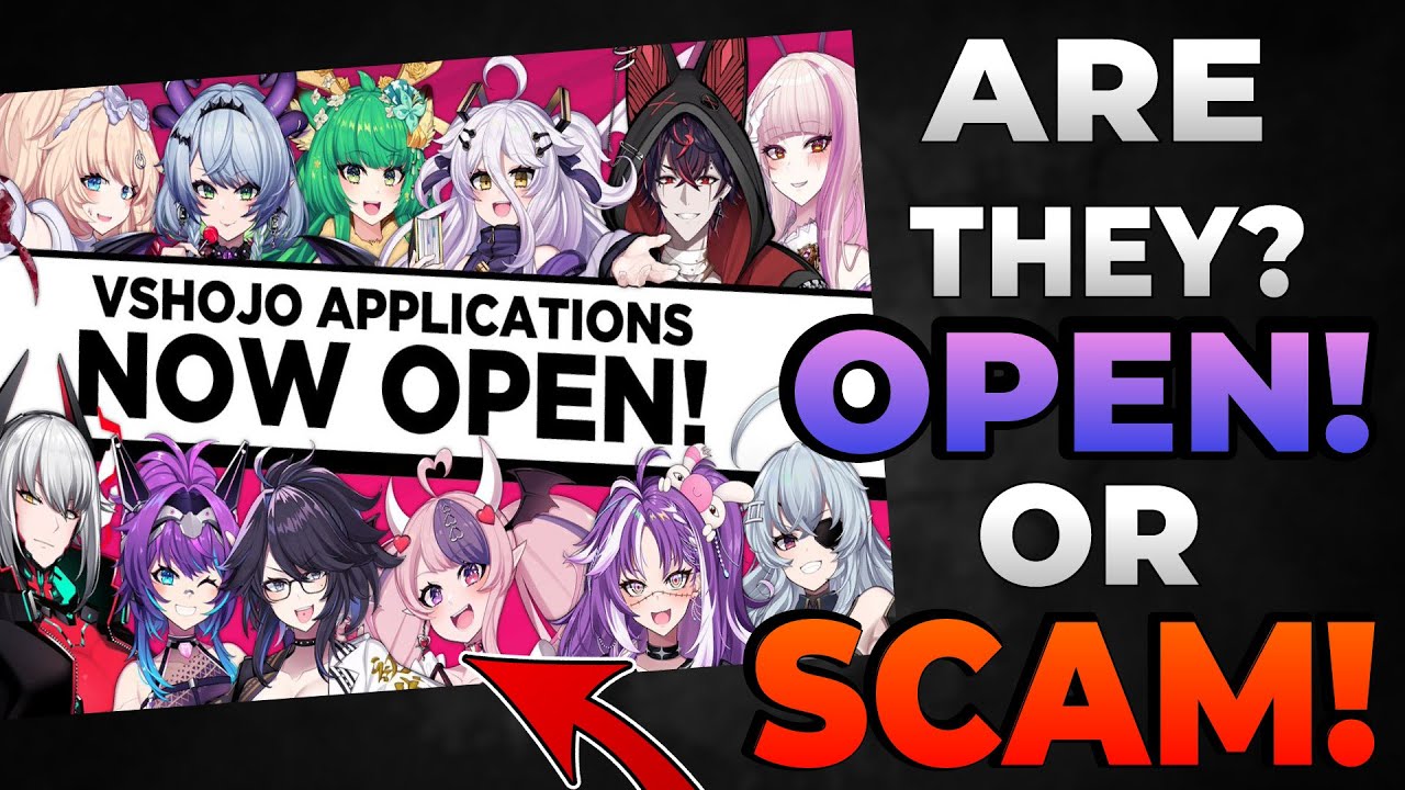 Vshojo Applications Drama - Does it even matter? - Vtuber news