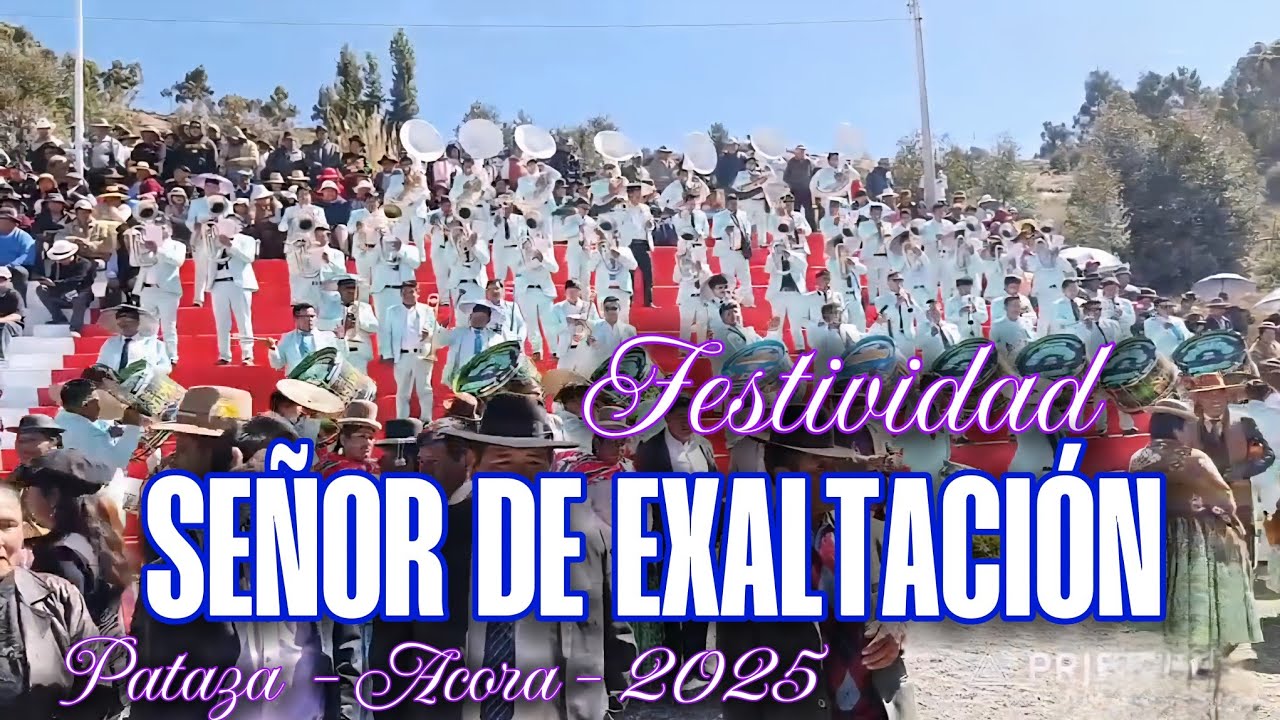 Fiesta Señor exaltación Pataza Acora 2025