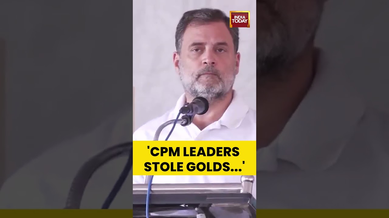 Rahul Gandhi Slams CPM Leaders Over 'Sabarimala Gold Theft'  | Keralam | Kerala Elections