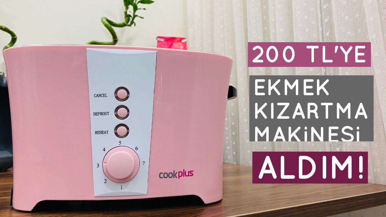 COOKPLUS ROSA EKMEK KIZARTMA MAKİNESİ | &Uuml;R&Uuml;N İNCELEMESİ