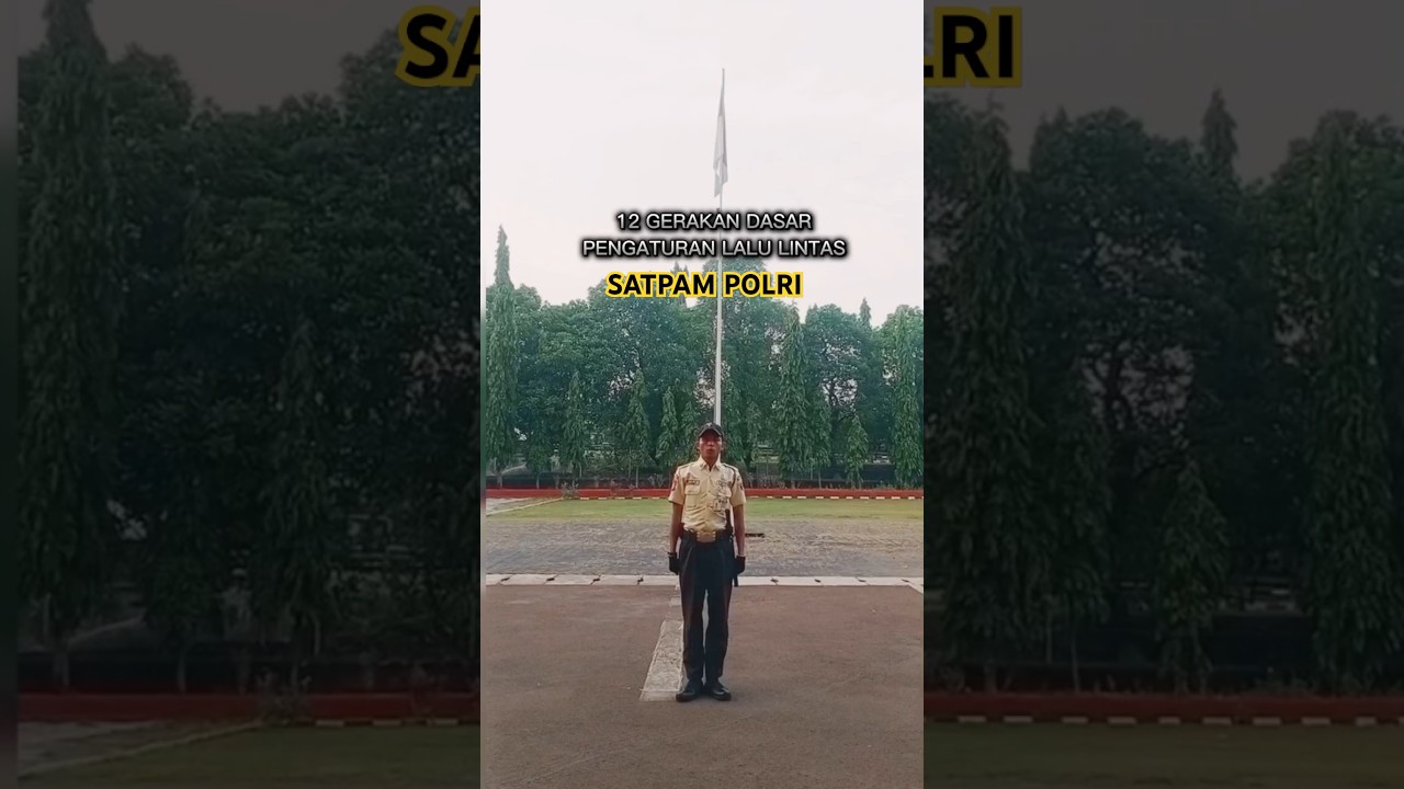 12 GERAKAN DASAR PENGATURAN LALU LINTAS (POLRI, SATPAM, DISHUB) versi SATPAM 2024 #satpamindonesia