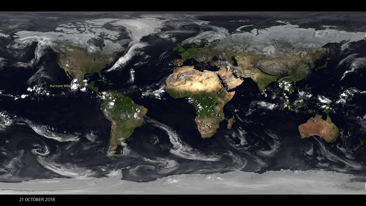 Global weather October 2018