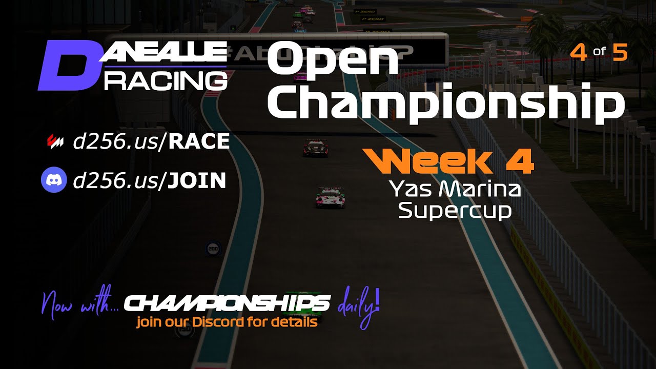 d256.us/GAMES Yas Marina Supercup | Danealue.com 2026 Week 4 GT-M Protech Championship | 4 of 5