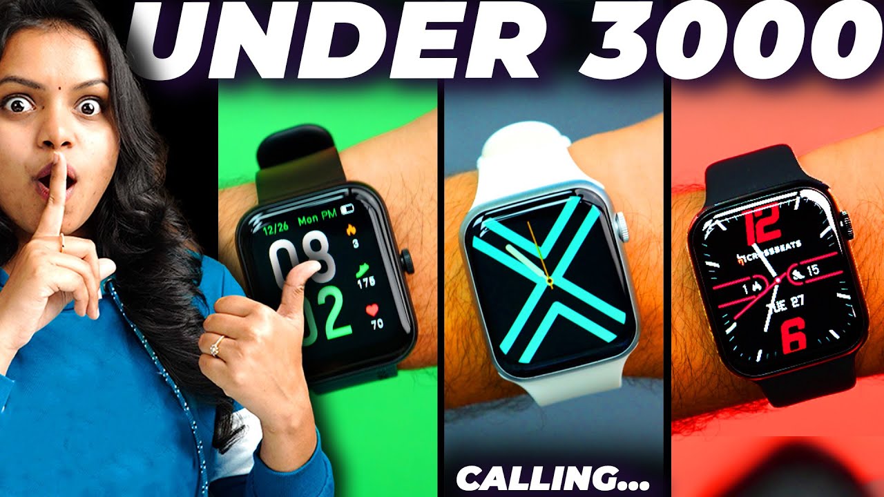 Best Calling Smartwatches Under 3000 in India⚡ULTIMATE Tests & Comparison!!⚡in Telugu⚡