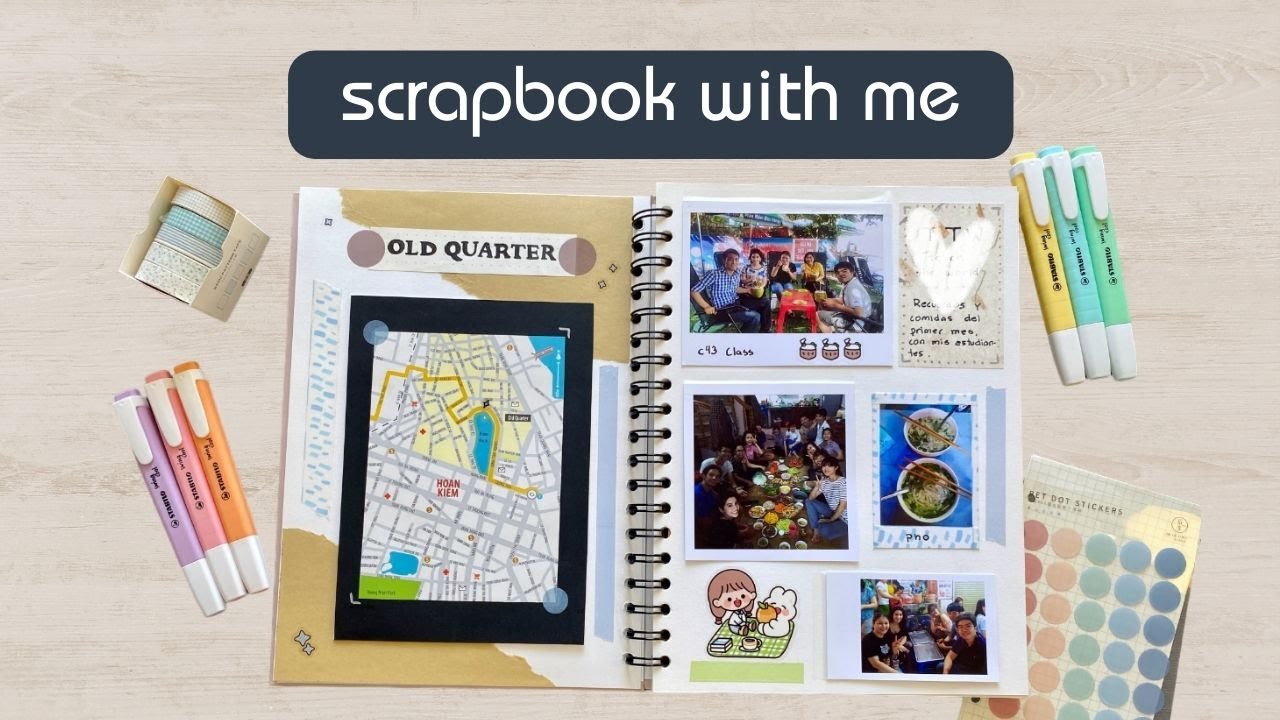 TRAVEL SCRAPBOOK IDEAS 🇻🇳 Vietnam pt 1