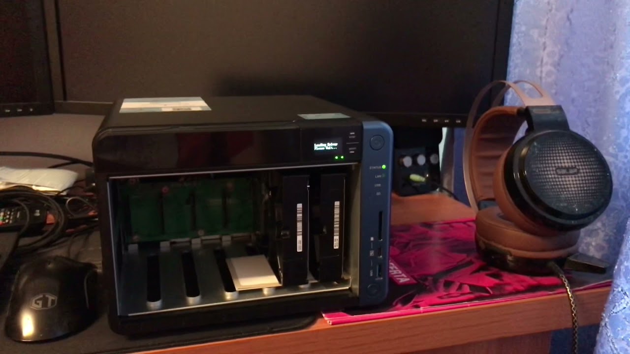 Next Repaired Qnap TS-x53xx series (TS-653BT This Time) - Red Led only blinking, no beep,no HDD spin