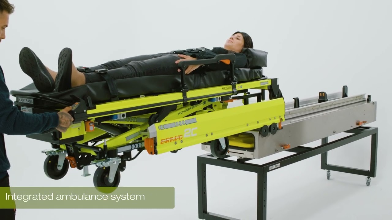 Brancard bariatrique Kartsana électrique - Capacité de portage 300 Kg