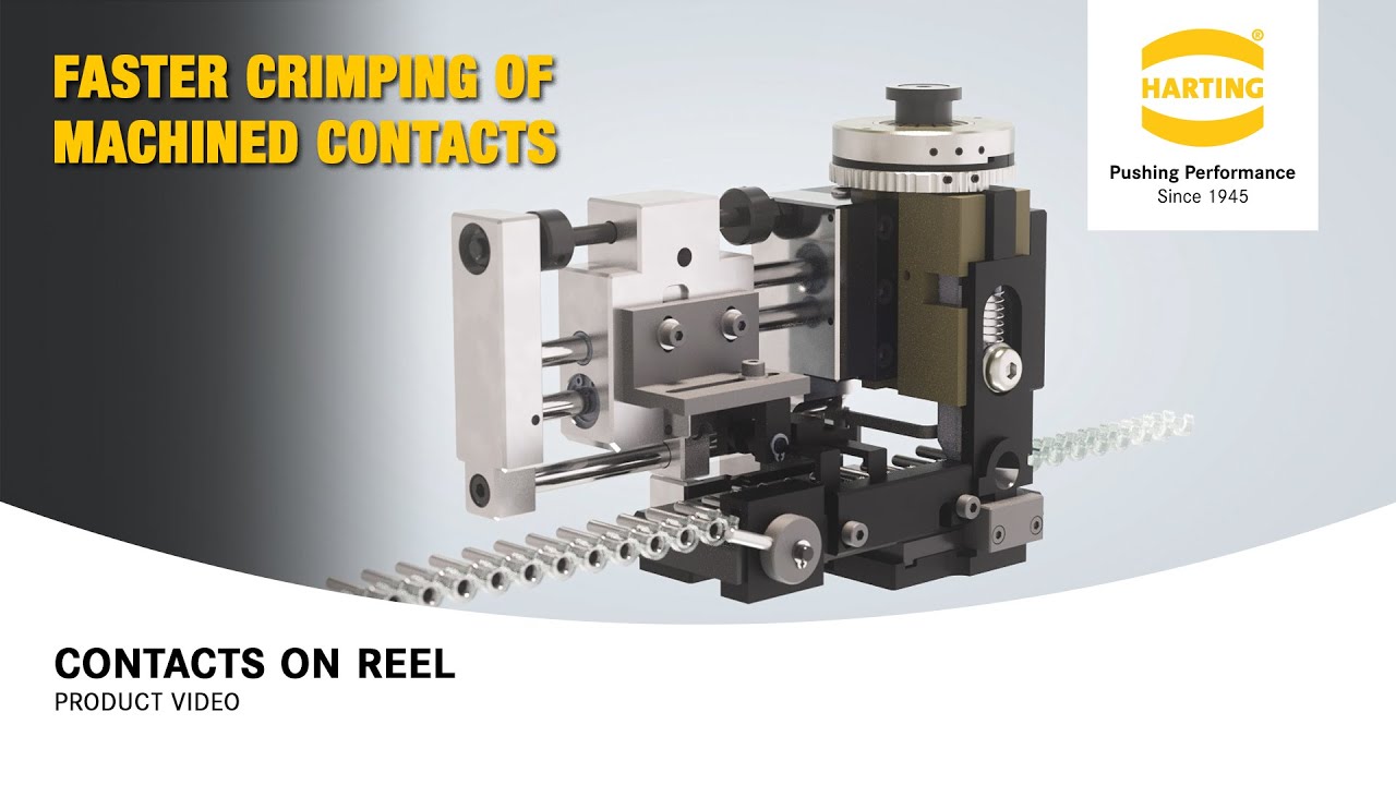 Faster Crimping of Machined Contacts