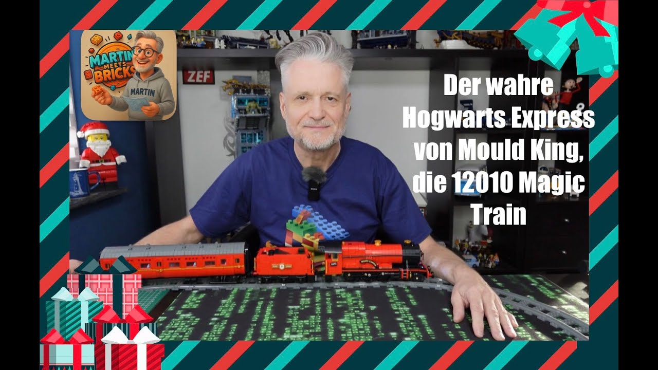 Lego, dass ist der einzig wahre Hogwarts Express, von Mould King die 12010 Magic Train