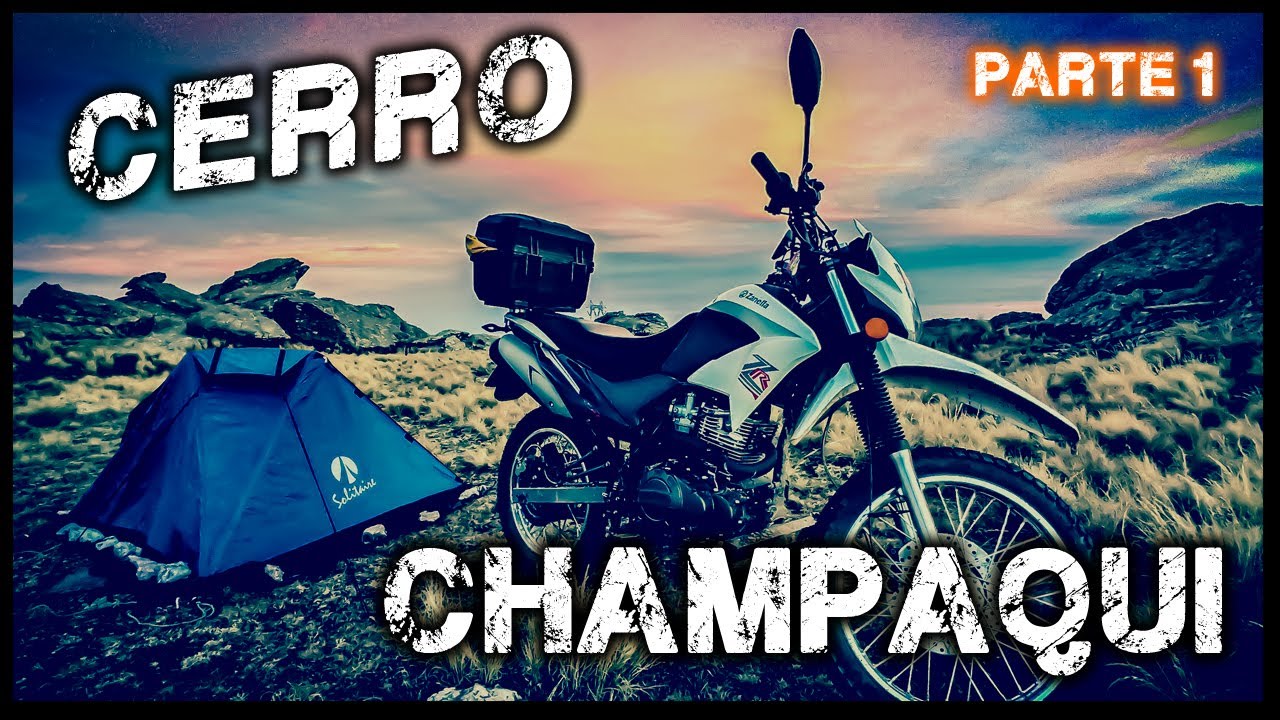 ✔ Travesía en moto al Cerro Champaquí PARTE 1 - Acampamos camino al avión caído. TENES QUE VER ESTO!