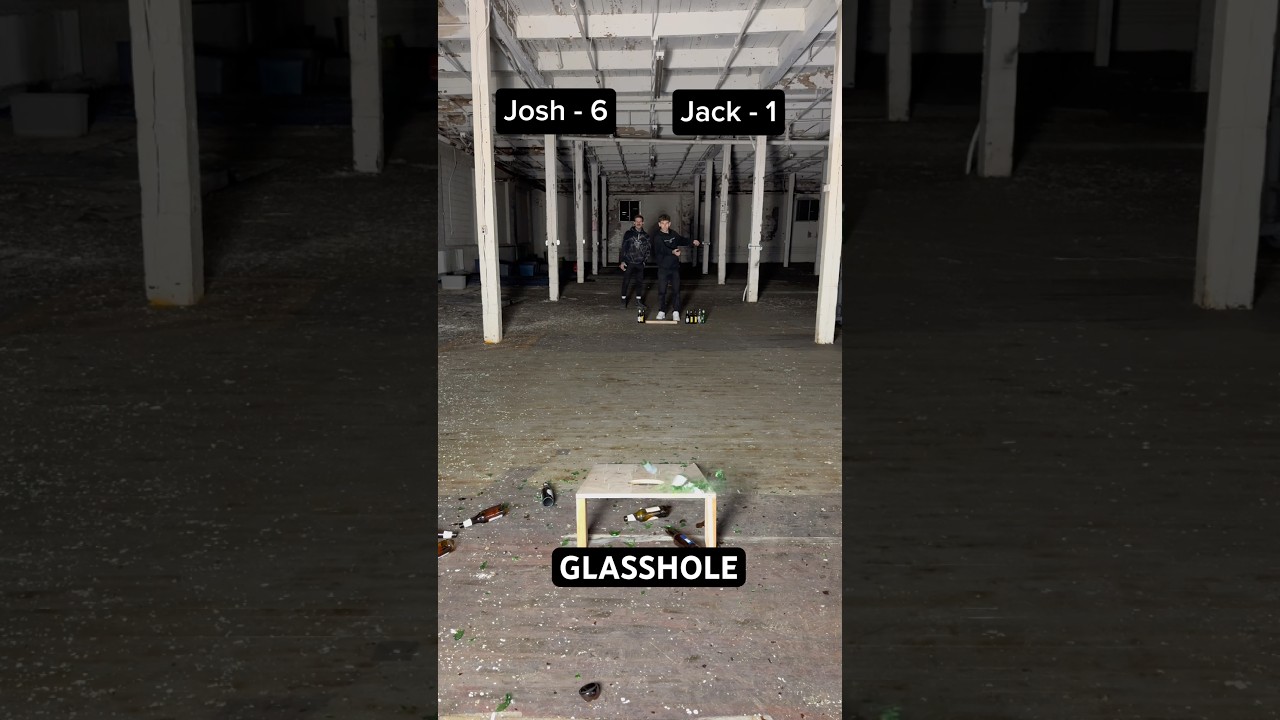 Would you win glasshole? #shorts #game #funny #sports