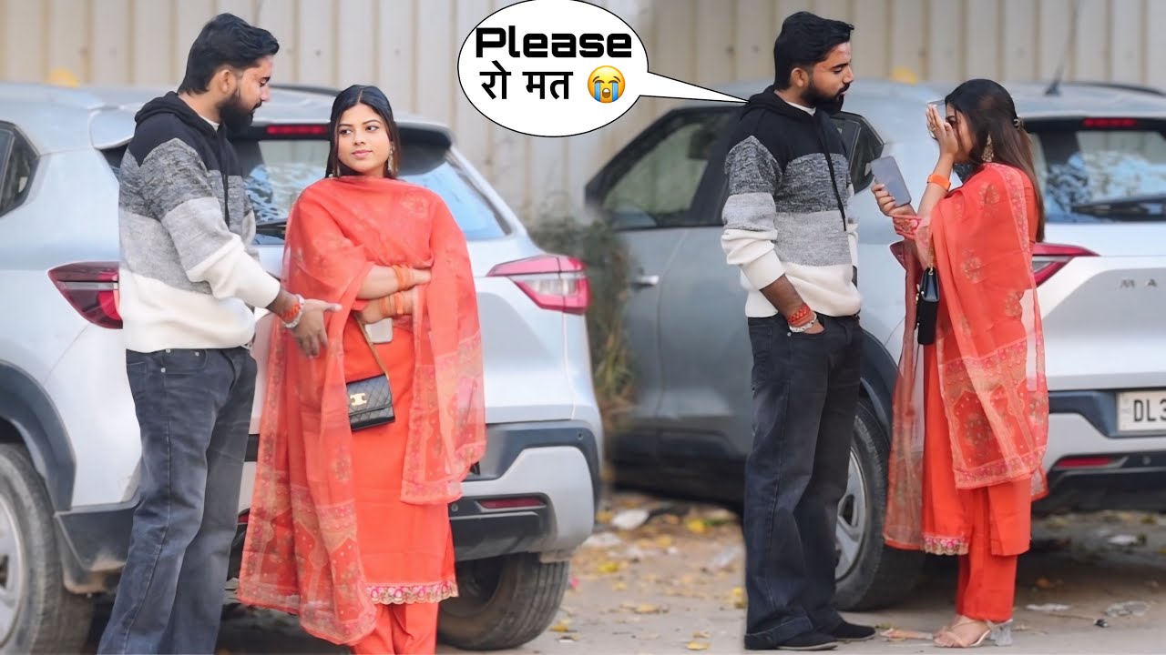 Dating prank on Sana 😰 ये तो रोने लगी 😭| gone wrong | Somesh Brijwasi | 